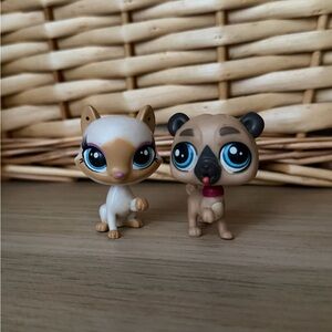 Littlest Pet Shop Lot | Cat and Dog LPS